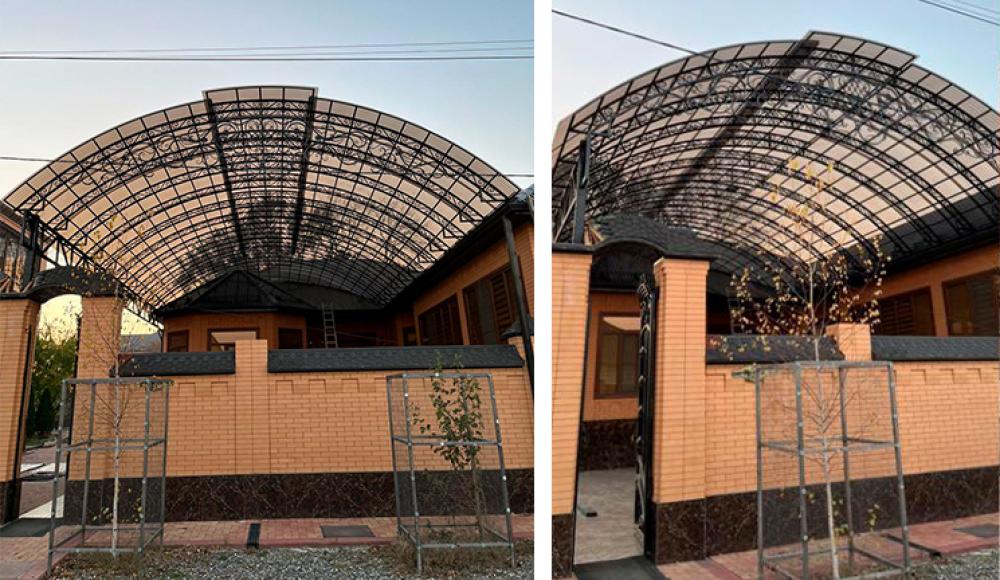 ИЗГОТОВЛЕНИЕ ВОРОТ, ПЕРИЛ, НАВЕСОВ, КОЗЫРЬКОВ