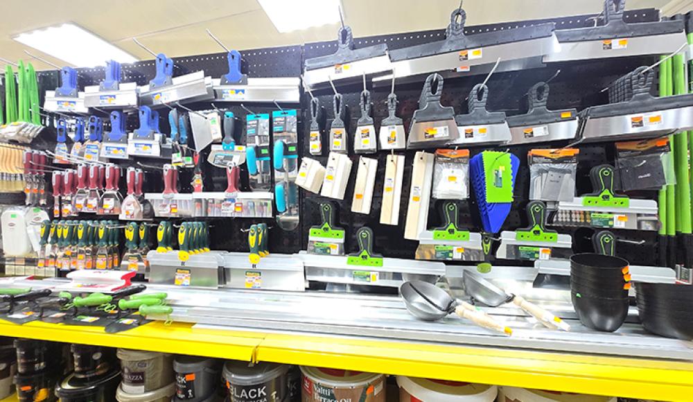 Декоративные краски, штукатурки.