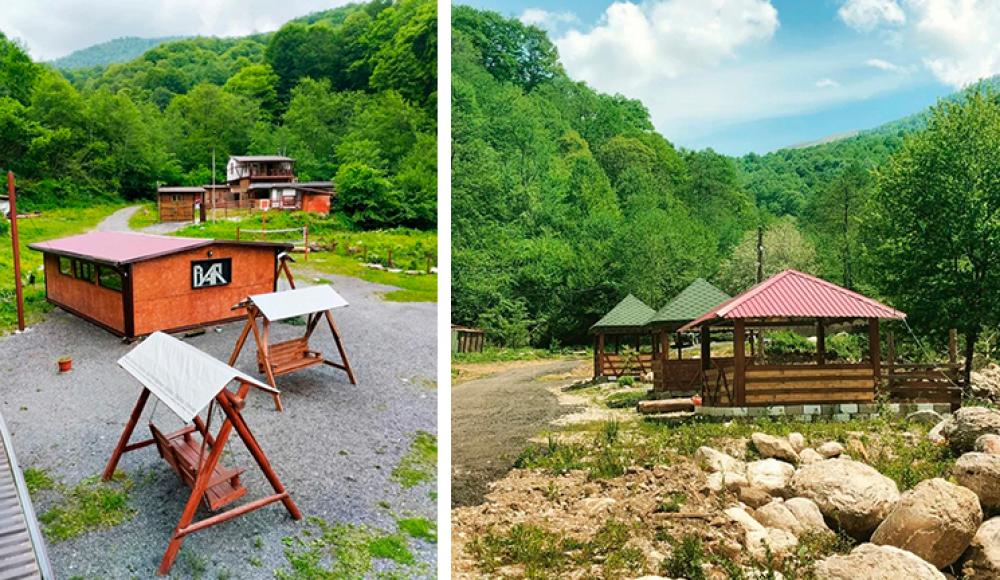 ГУСАРА база отдыха Гуршавель