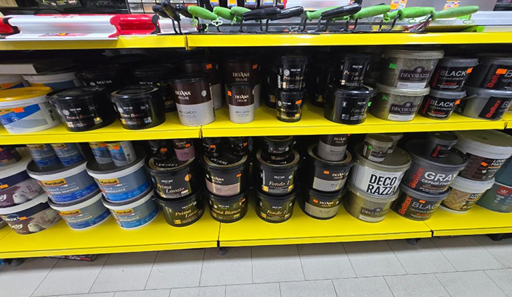 Декоративные краски, штукатурки.