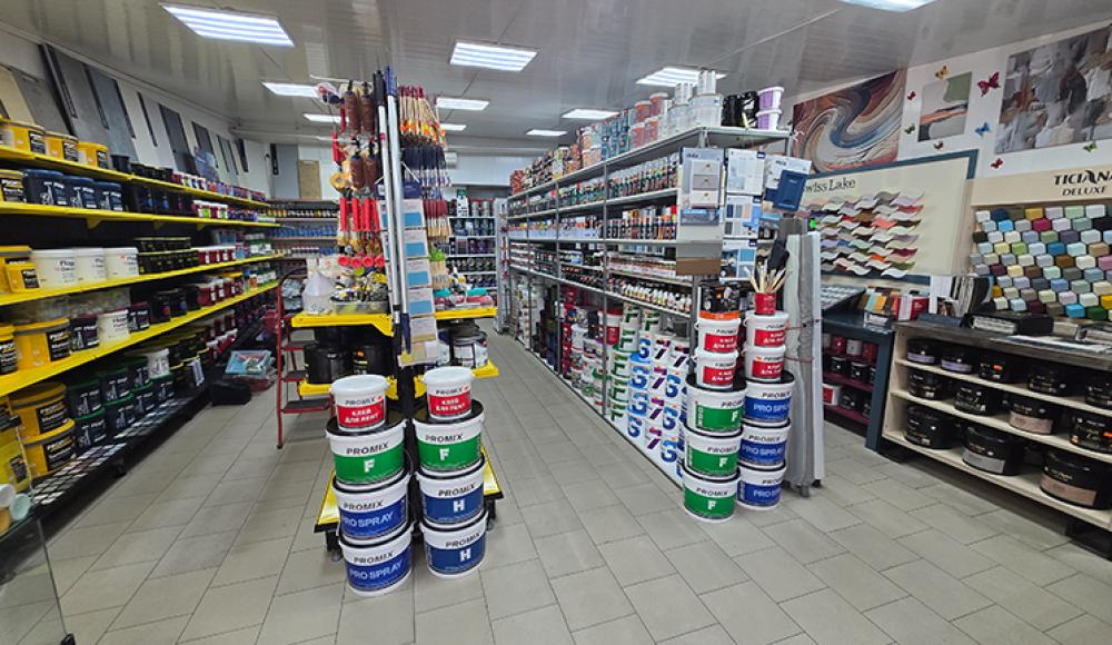 Декоративные краски, штукатурки.