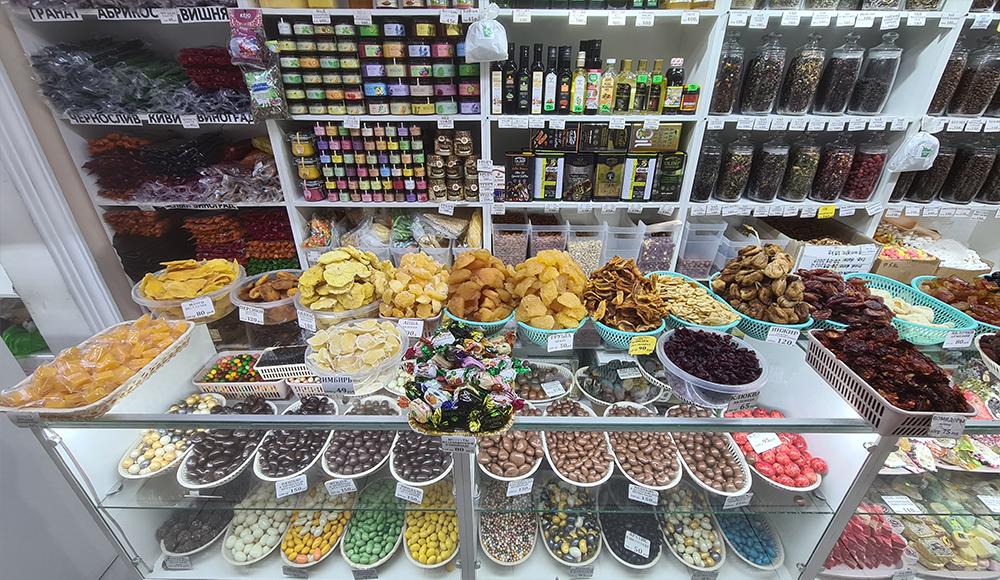 Магазин ЧУРЧЕВИТА Сухофрукты Орехи