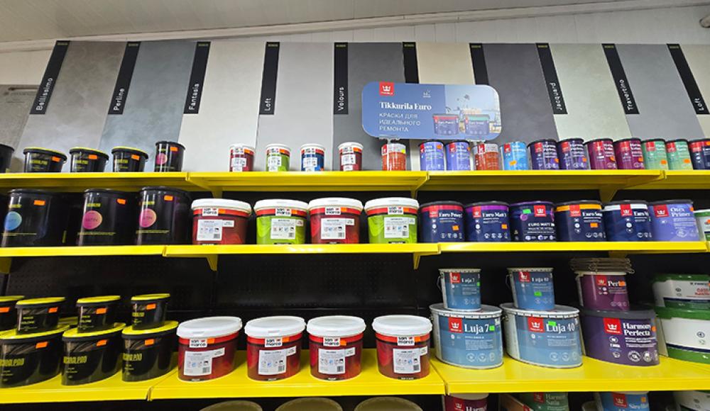 Декоративные краски, штукатурки.