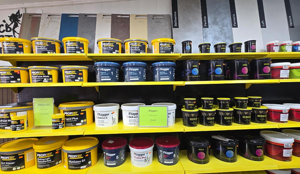 Декоративные краски, штукатурки.