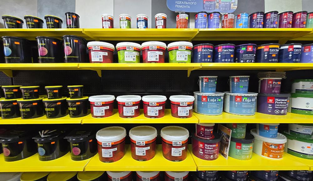 Декоративные краски, штукатурки.