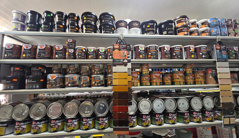 Декоративные краски, штукатурки.