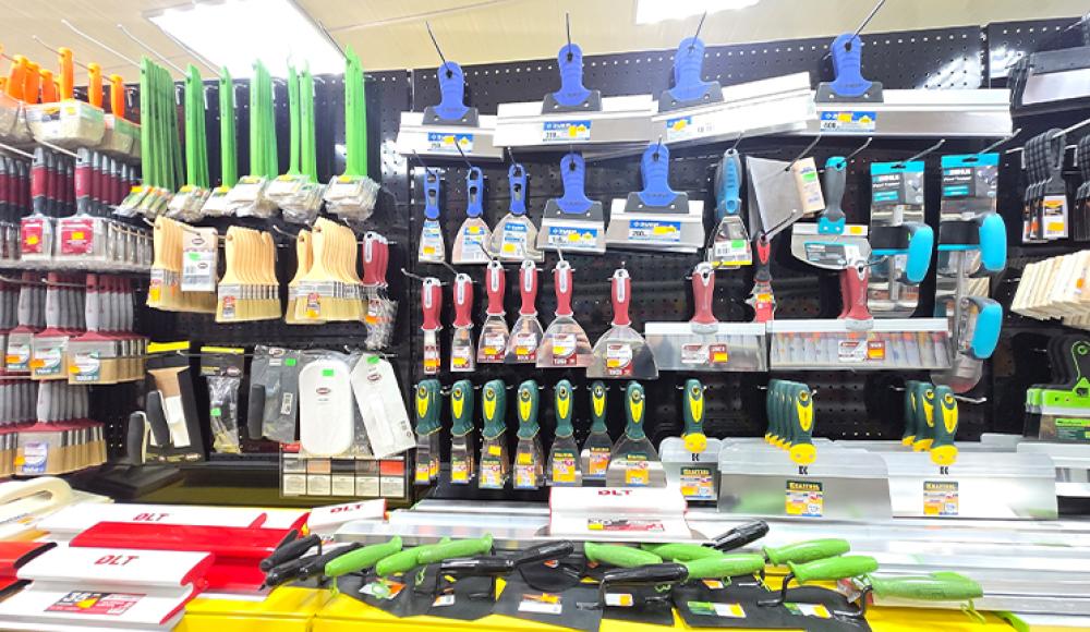 Декоративные краски, штукатурки.