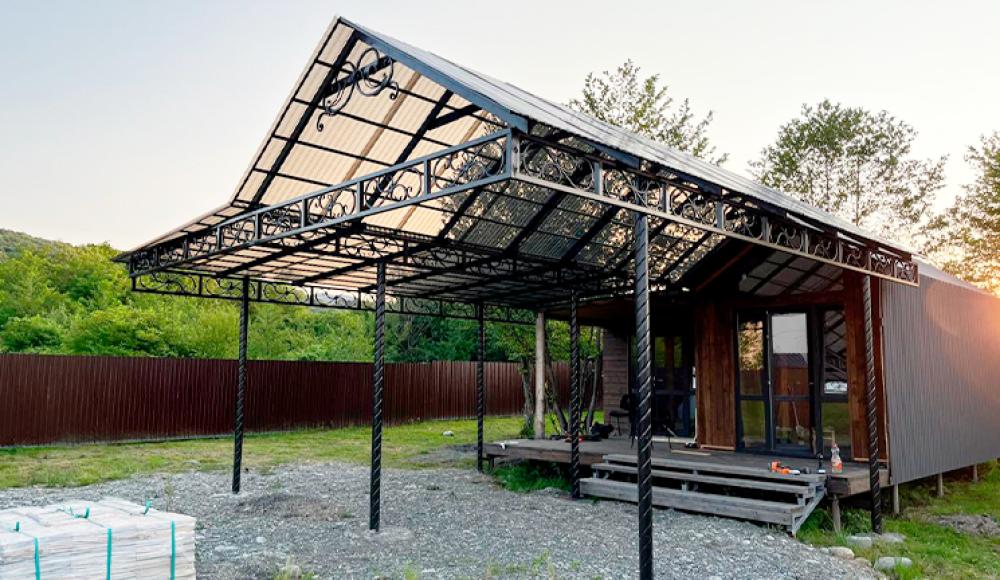 ИЗГОТОВЛЕНИЕ ВОРОТ, ПЕРИЛ, НАВЕСОВ, КОЗЫРЬКОВ